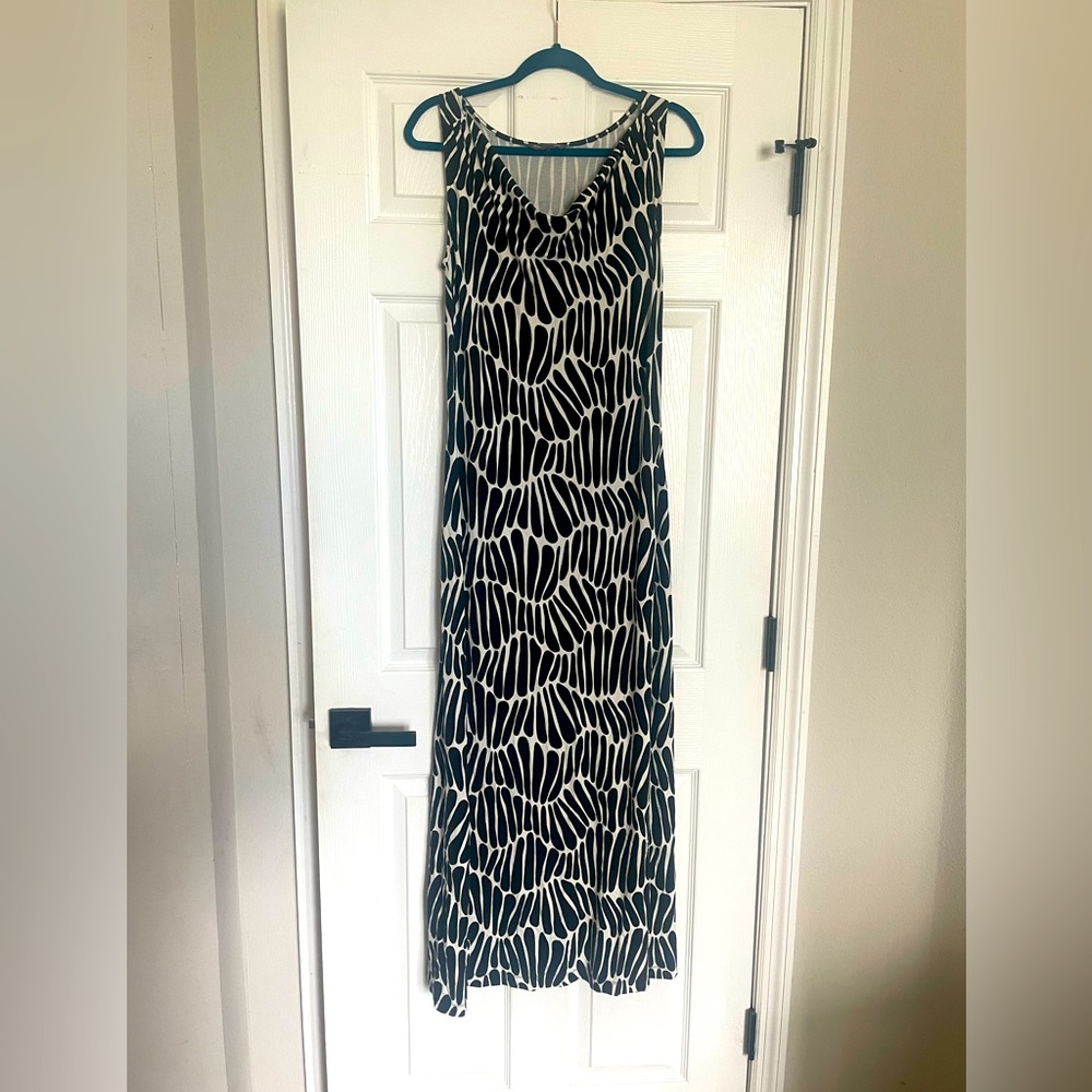 Tommy Bahama Sea Tangle Cowl Neck Long Maxi Dress Size: M